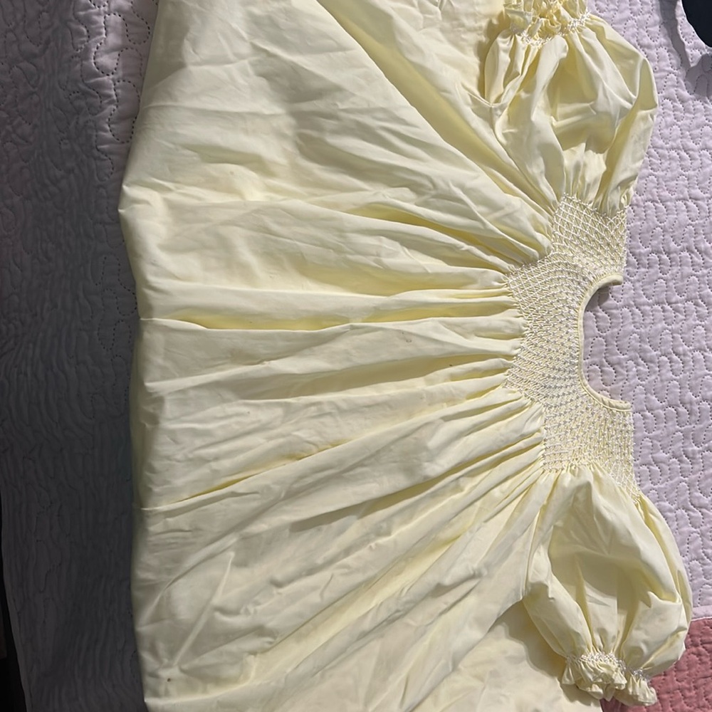 Mom & me smocked size 6 dress